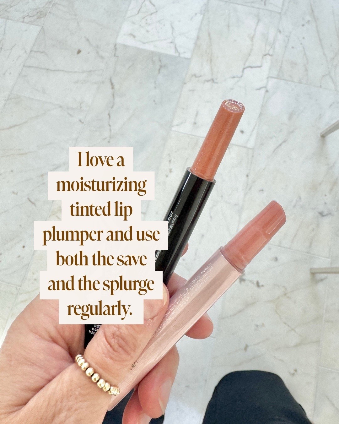 I love a good moisturizing lip tint plumper.  Hair are both a save and splurge version.🙌🏻🙌🏻

#LTKOver40 #LTKselfcare #LTKBeauty