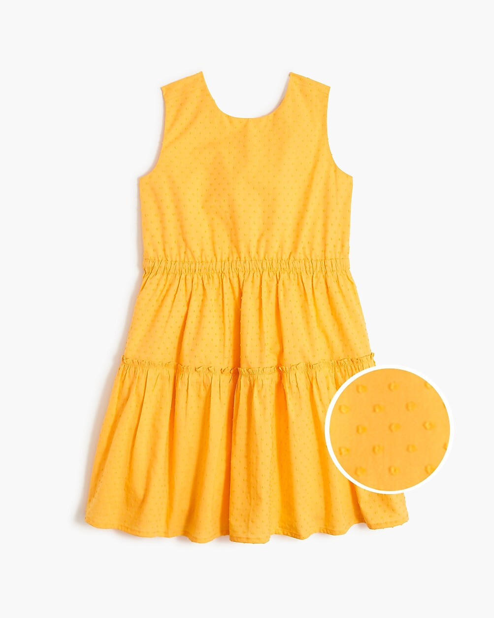 Girls' clip-dot cross-back dress | J.Crew Factory