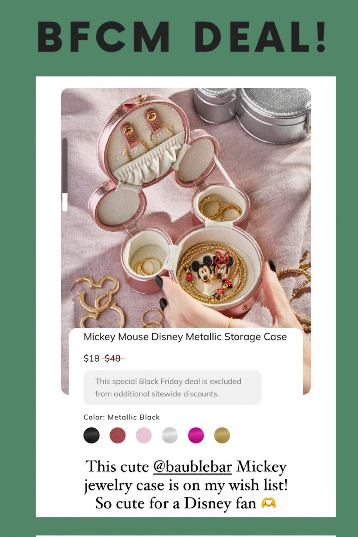 Cute Disney gift idea under $20! 

#LTKCyberWeek #LTKGiftGuide #LTKsalealert