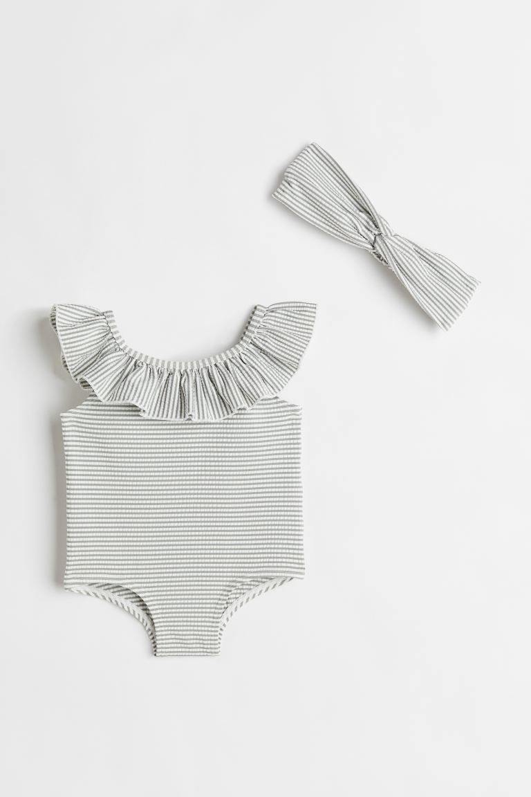 Swimsuit and Hairband Set | H&M (US + CA)