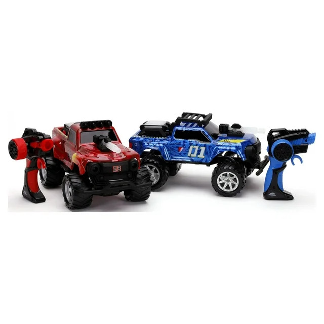 Battle Machines 1:16 Laser Combat RC 2-Pack Radio Control Cars - Walmart.com | Walmart (US)