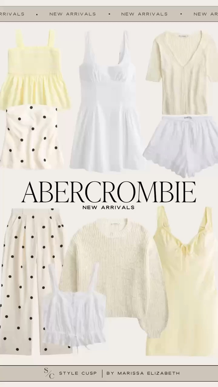 New arrivals from @abercrombie  for Spring!

The polka dot set is perfect for an elevated lounge to date night look. And linen pieces are always a must.

Linen shorts, midi dresses, sets, spring outfits, spring to summer, Abercrombie spring finds

#LTKSeasonal