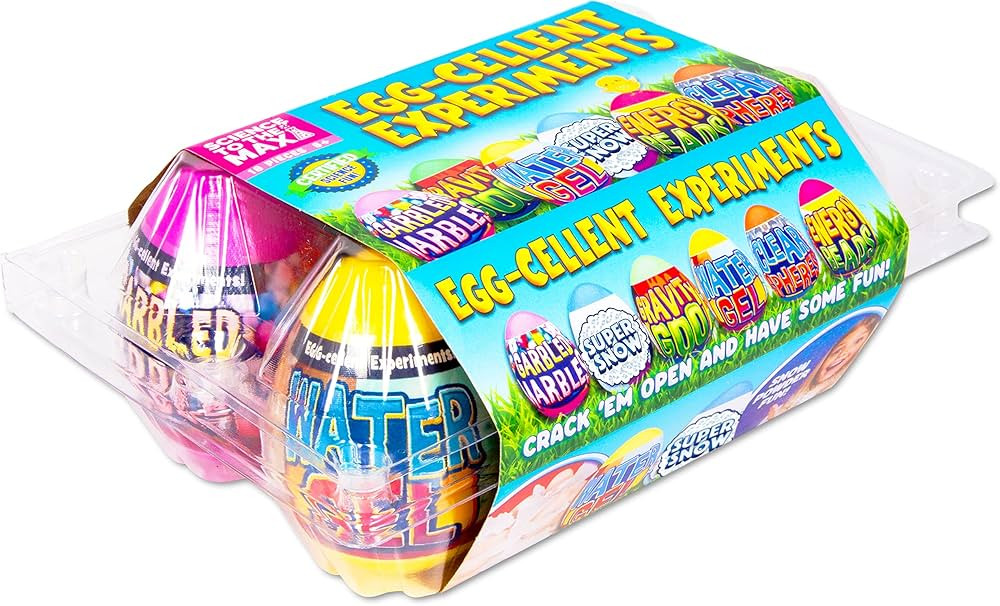 Be Amazing! Toys Egg-Cellent Experiment - 6 Pack Science Experiments for Children- Egg-Shaped Act... | Amazon (US)