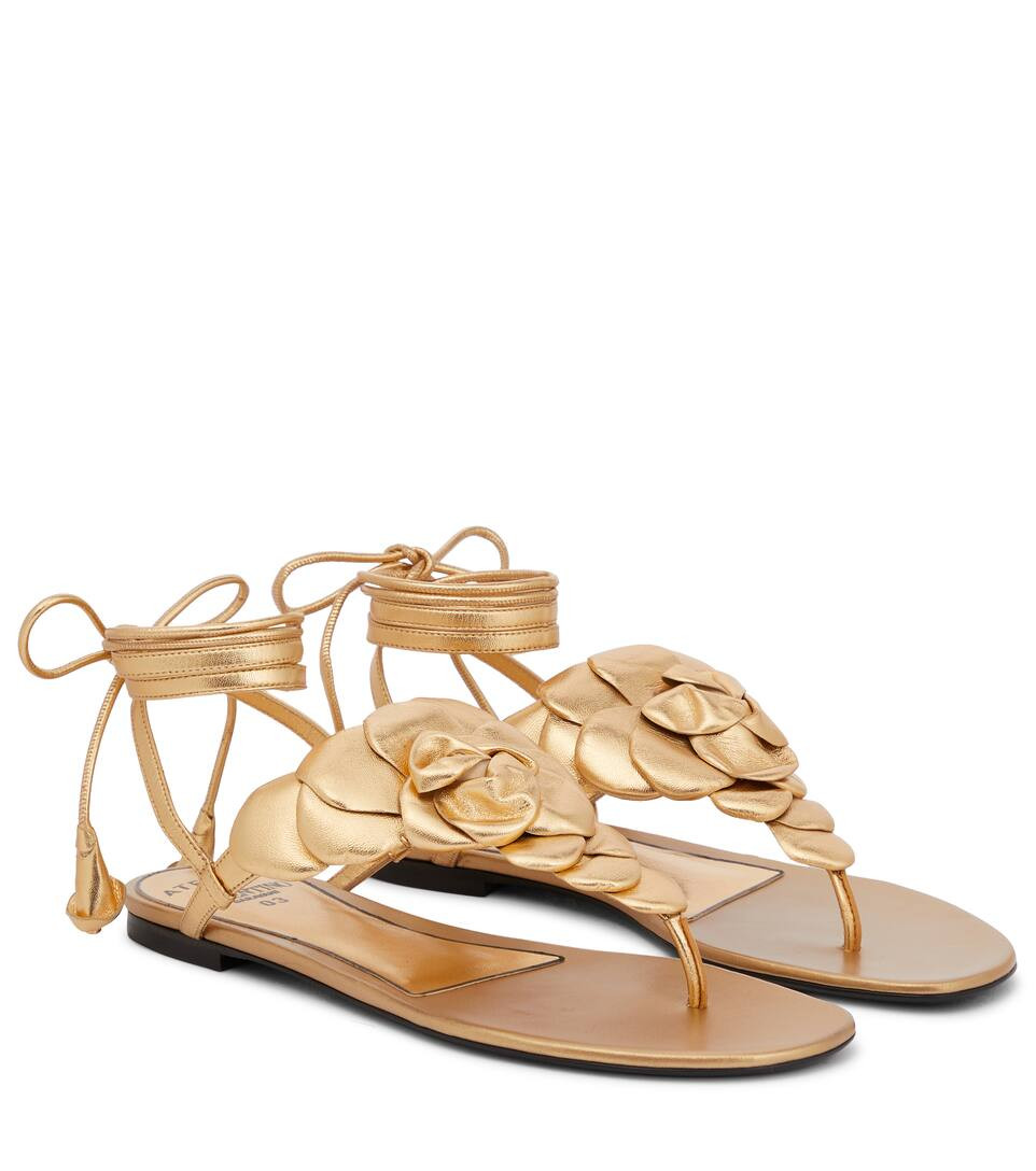 Atelier 03 Rose Edition leather sandals | Mytheresa (US/CA)