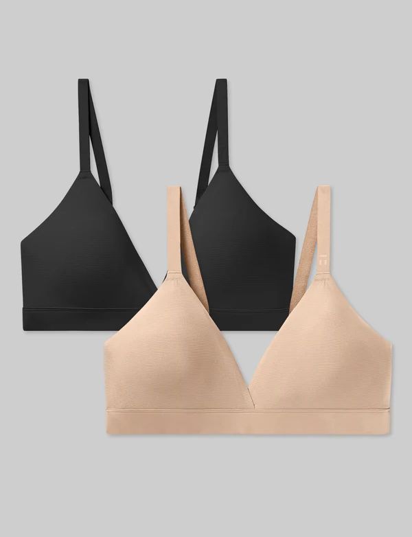 Women's Air Triangle Bralette Set (2-Pack) | Tommy John