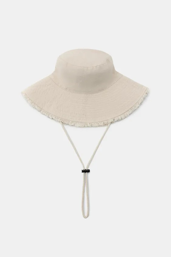 100% COTTON BUCKET HAT | Zara US