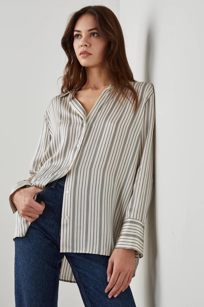 DORIAN SHIRT - PROVIDENCE STRIPE | Rails