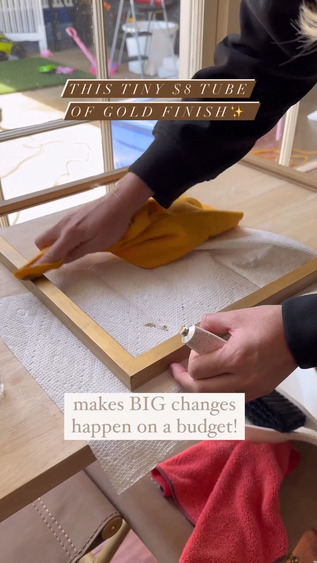 Give your decor items an antique gold finish on a budget with minimal mess and dries so quickly!! 

#LTKhome #LTKunder50 #LTKFind