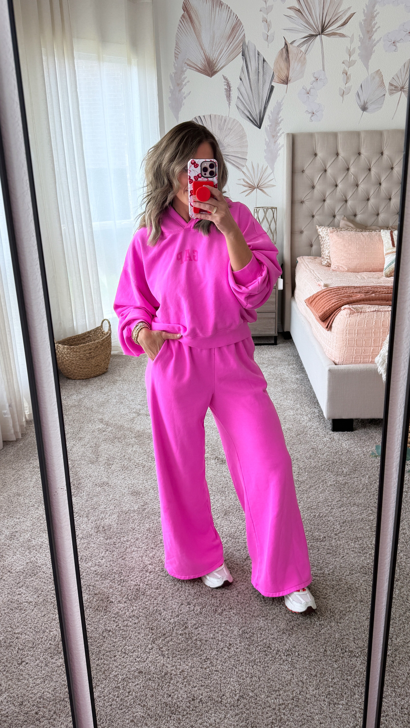 In medium top
medium pants regular length (5'5) 

 #LTKOver40 #LTKSaleAlert #LTKFindsUnder50