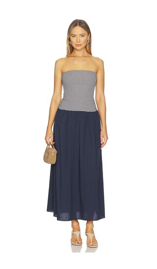 Mikella Dress in Indigo | Revolve Clothing (Global)