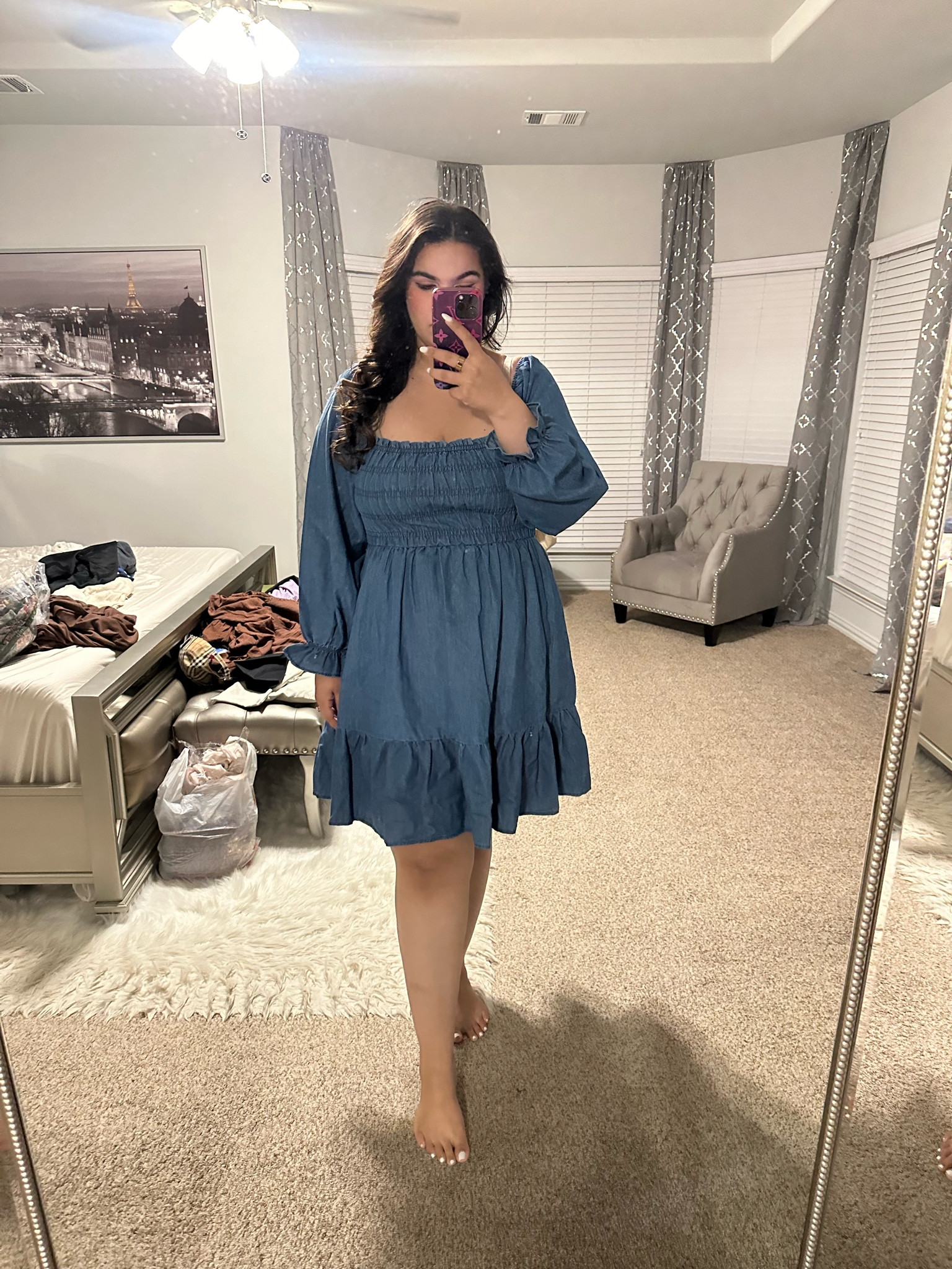 In love with this denim dress 😍 perfect for spring/summer! Also super bump friendly 🤰🏻

#LTKBump #LTKStyleTip #LTKFindsUnder100