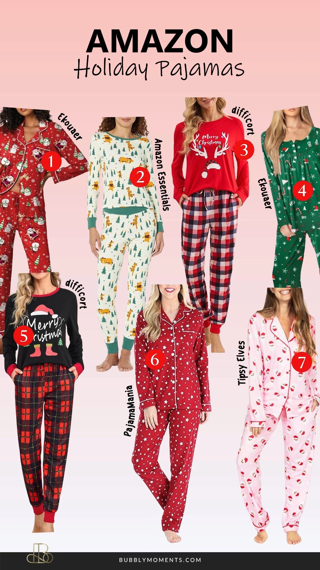 Getting cozy for the season with these adorable Women’s Holiday Pajamas from Amazon! 🎄✨ Whether you’re gearing up for movie nights, family photos, or slow mornings with a cup of cocoa, these festive PJs add the perfect touch of warmth and holiday charm. I love how fun and comfy the prints are—such an easy way to get into the spirit and make every moment feel a little more magical. They’re great for gifting, matching sets, or just treating yourself to something soft and seasonal. If you’re planning for holiday memories, these pajamas are such a cute and comfy choice to have ready for the month of December and beyond. Tap to shop your favorite holiday style!
#LTKHoliday #LTKStyleTip #LTKSeasonal #HolidayPajamas #ChristmasPajamas #FestivePJs #CozySeason #HolidayStyle #AmazonFashion #AmazonFinds #CozyOutfits #HolidayInspo #WinterStyle #MatchingPajamas #ChristmasStyle #HolidayWardrobe #HolidayEssentials #SeasonalStyle #AmazonMustHaves #WomenFashion #HolidayFavorites #ChristmasVibes #HomeForTheHolidays 

 