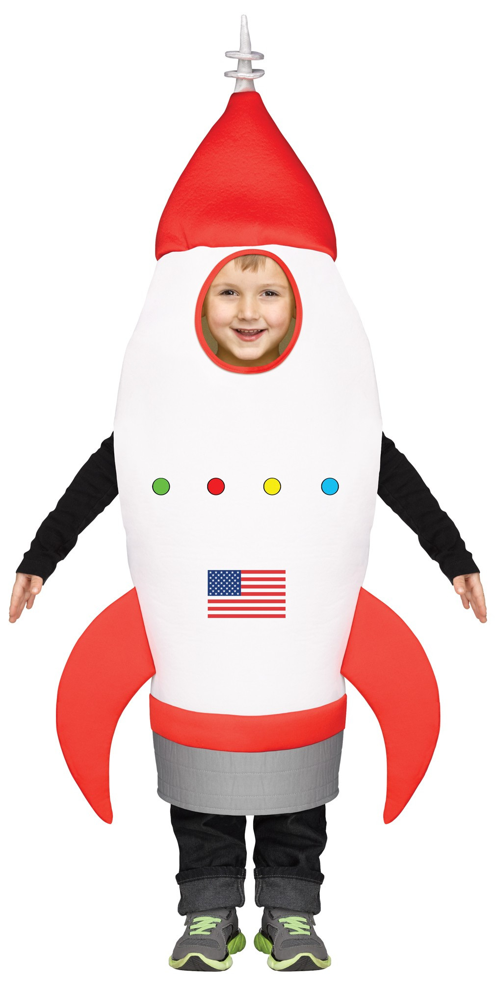 Fun World Rocket Ship Boy's Halloween Fancy-Dress Costume, Toddler 3T-4T - Walmart.com | Walmart (US)