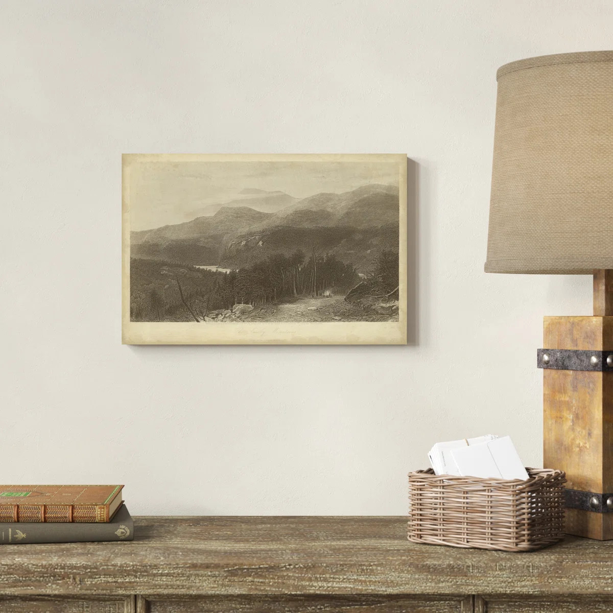 " The Smoky Mountains " by Robert Hinshelwood Painting Print | Wayfair North America