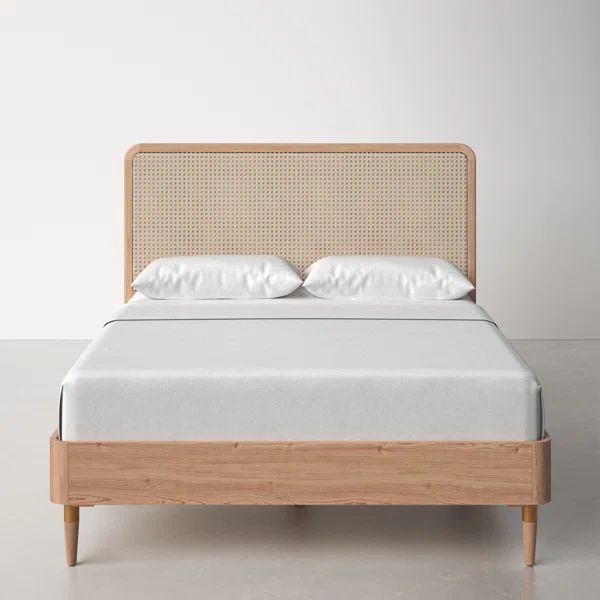 Diane Cane Platform Bed | Wayfair North America