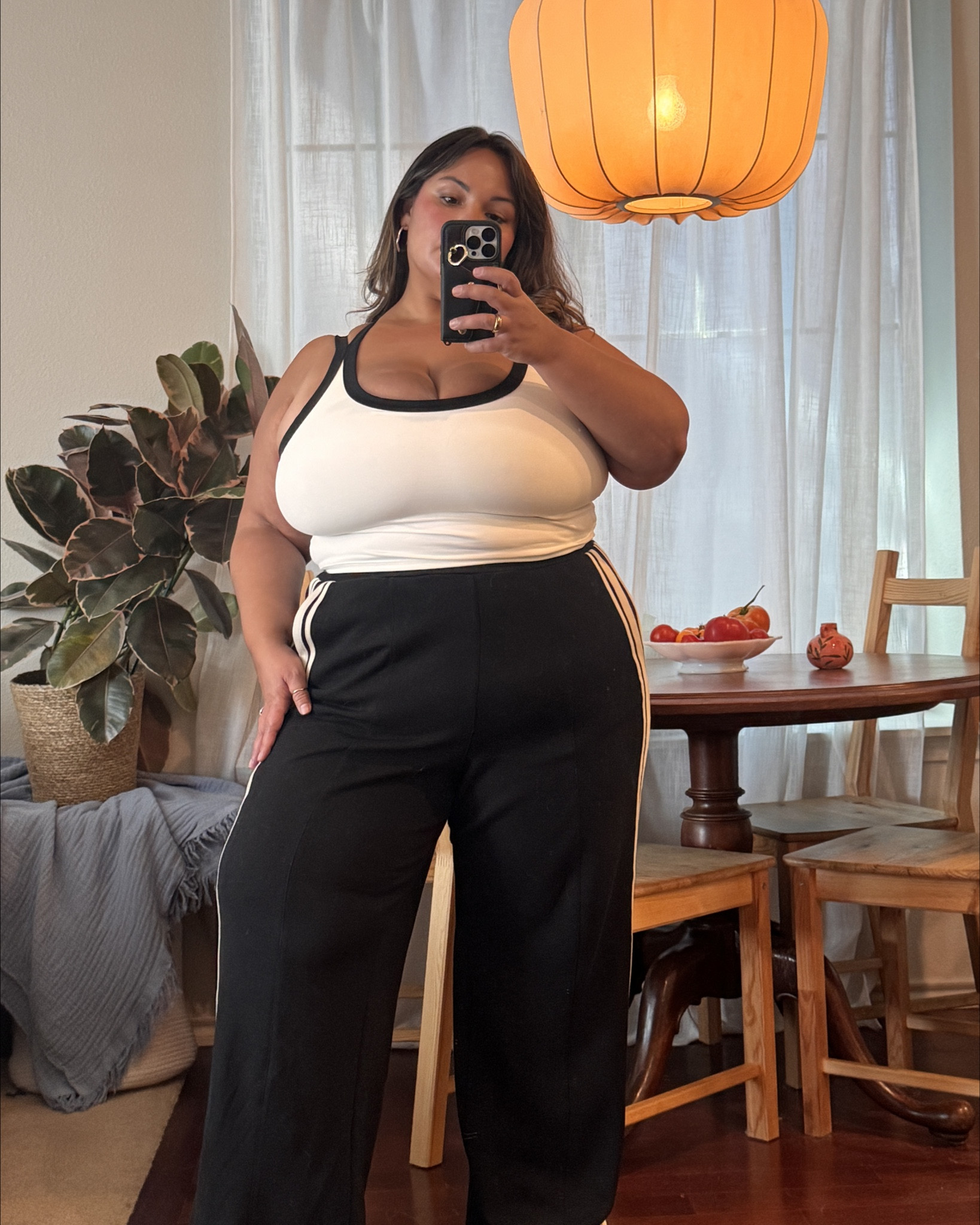 Obsessed with these track pants. Also this sports bra top is doing the most. So cute, chic, and sporty. 
Track pants are my new go-to capsule piece this Fall. Extremely versatile and comfy!! 

These come in short, regular, and tall!! 

Fall Style, Fall Fashion, Athleisure, Sportswear, Plus Size Style 

#LTKSaleAlert #LTKPlusSize #LTKStyleTip