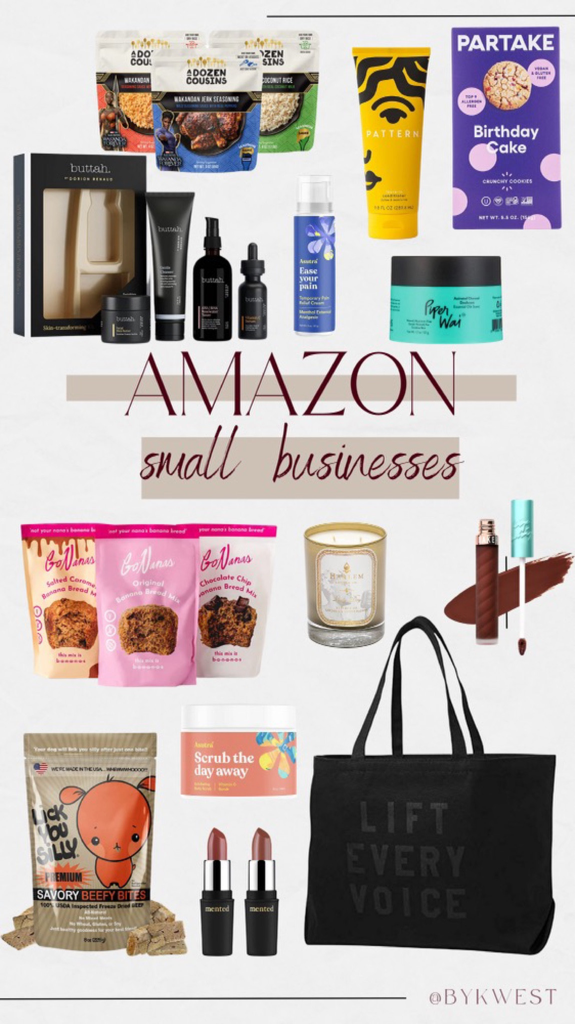 Amazon small businesses! 

#founditonamazon

Kira West 🖤

#LTKunder100 #LTKSeasonal #LTKFind