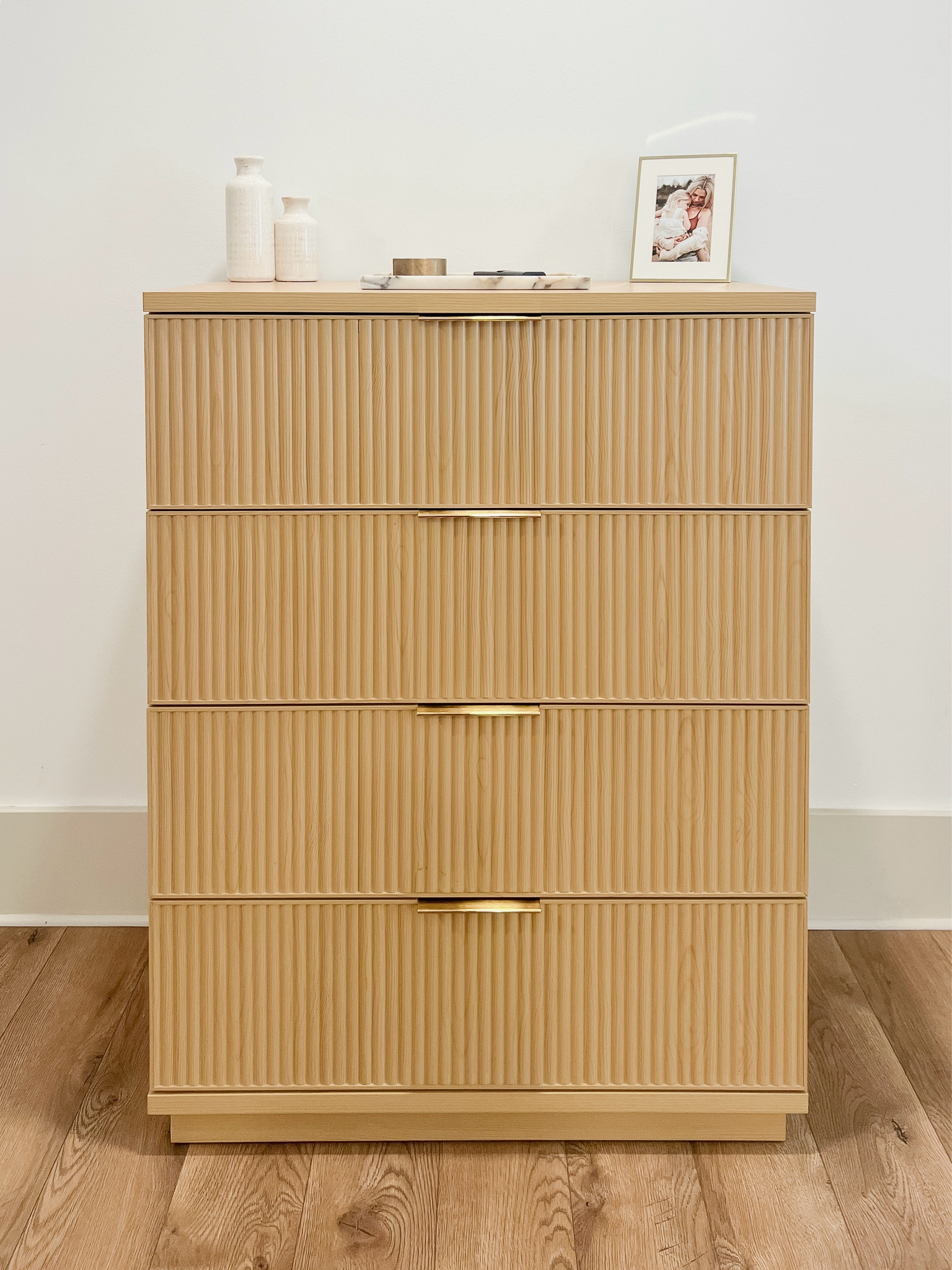 I still can’t believe how high of quality this is for how low the price is! It looks like white oak and isn’t orange looking like similar pieces often are. Best of all, ITS UNDER $200!!! 😮‍💨 @walmart #walmarthome #walmart 

#LTKStyleTip #LTKHome #LTKSaleAlert