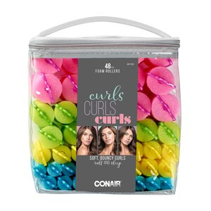 Conair Soft Bouncy Curls Foam Rollers, 48 CT | CVS Health