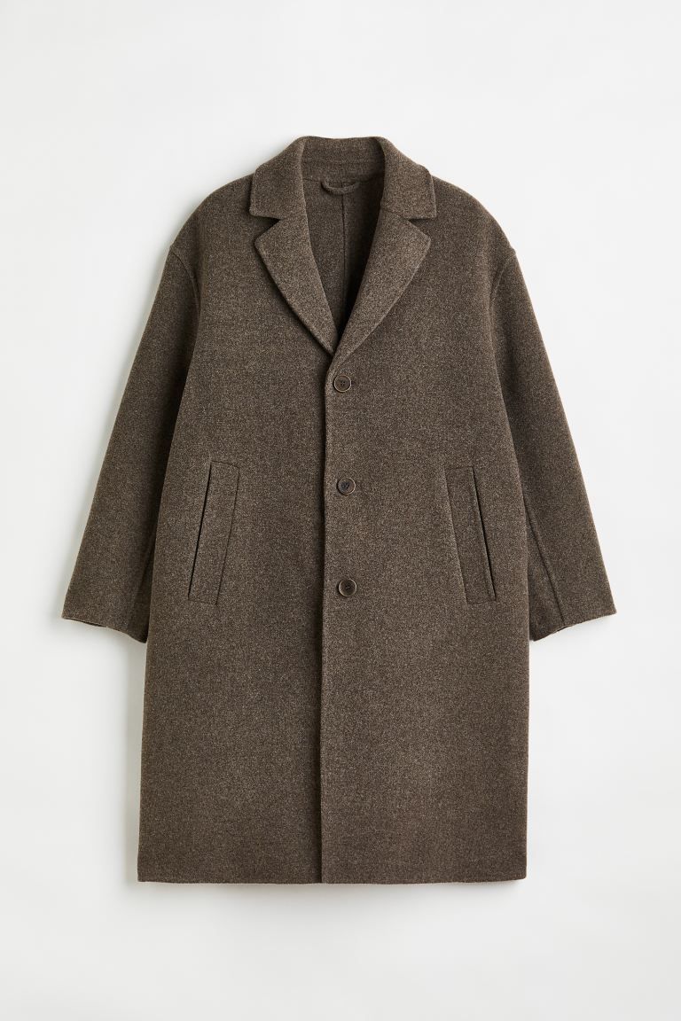 Oversized wool-blend coat | H&M (UK, MY, IN, SG, PH, TW, HK)