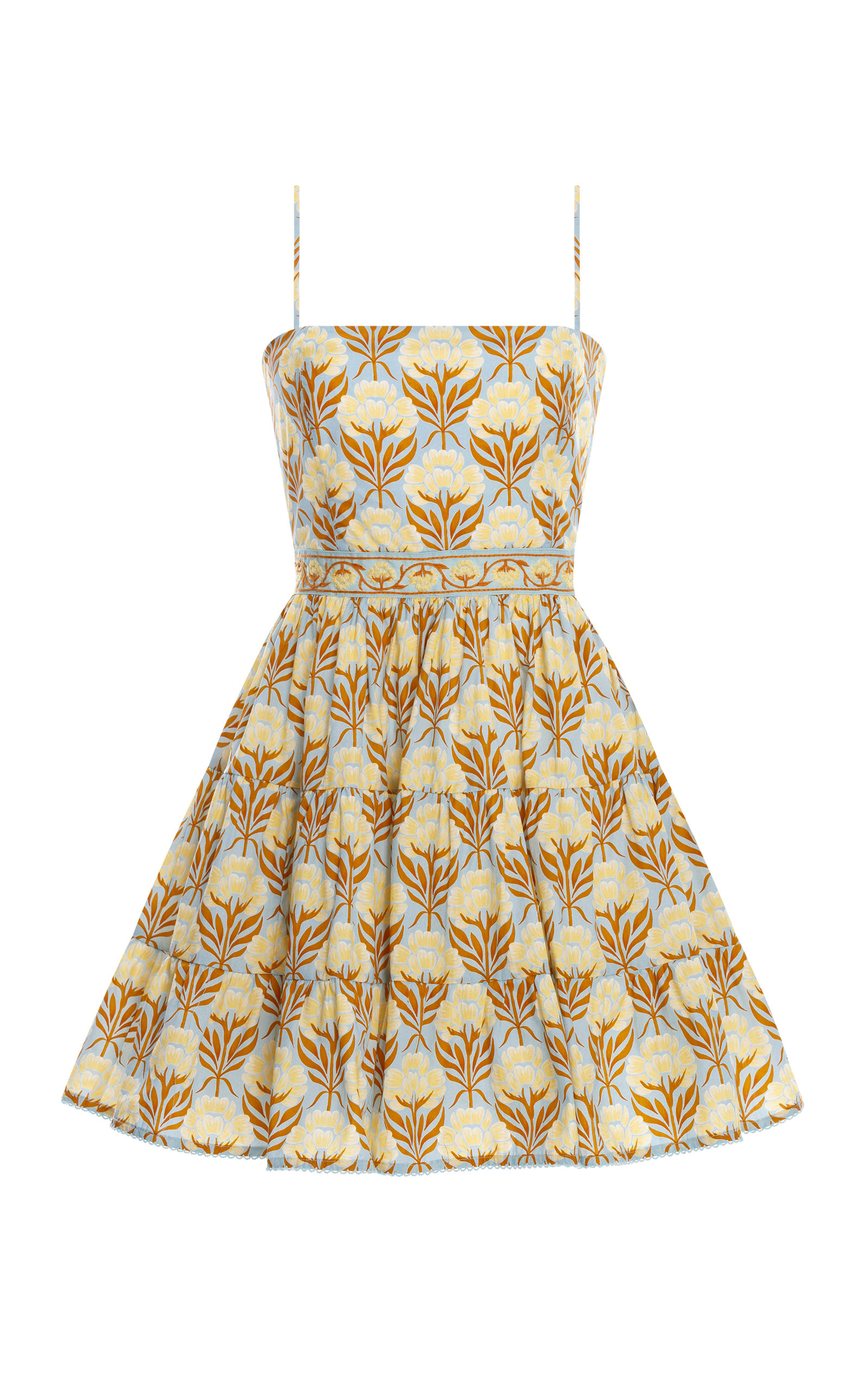 Lima Printed Cotton Mini Dress | Moda Operandi (Global)