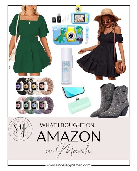 Amazon March purchases #amazon #tula #amazonfashion #kidscamera 