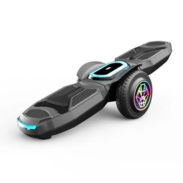 Swagtron Shuttle Zipboard Electric Hoverboard Skateboard 6.3 mph and 3-Mile Range LED Wheels Blue... | Walmart (US)