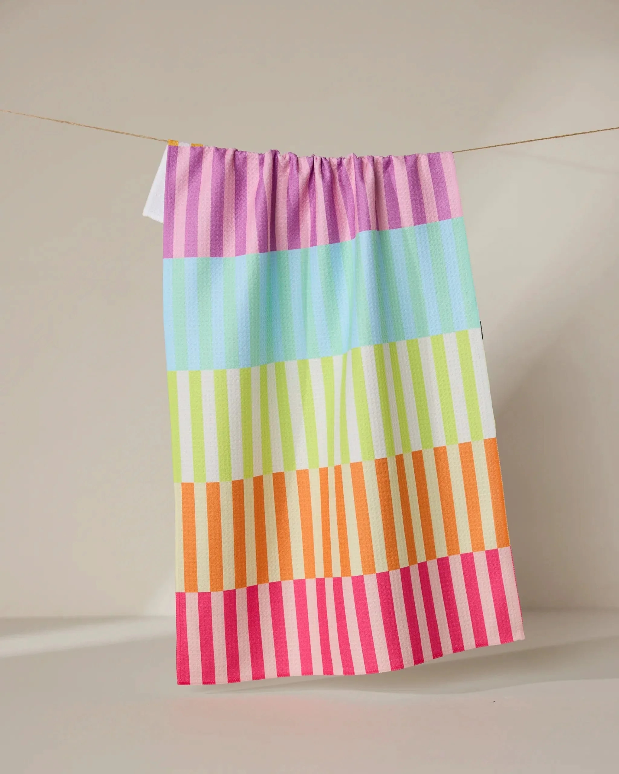 Neon Nights Kitchen Tea Towel | Geometry | Geometry