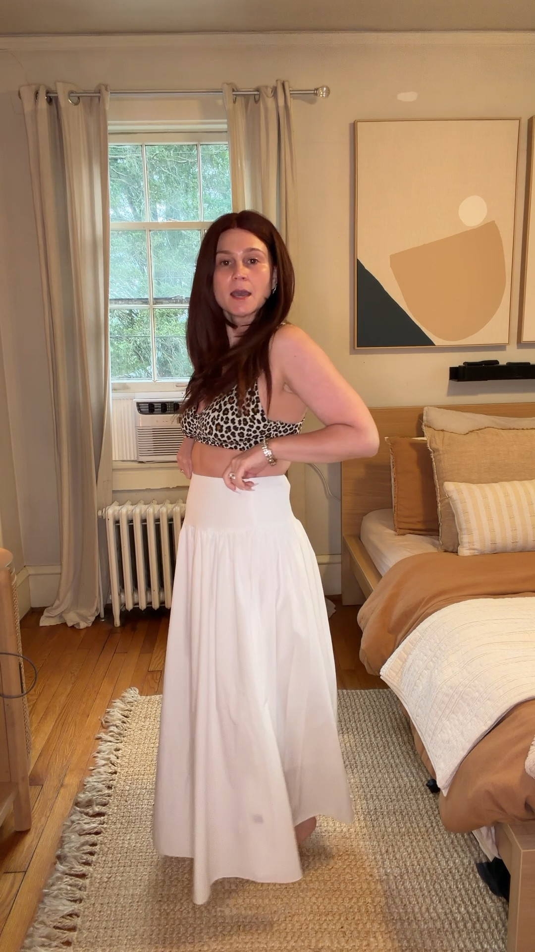 The perfect white maxi skirt lined not see-through can be dressed up, dressed down in one with sneakers obsessed. SHEIN 

#LTKSeasonal #LTKootd #LTKPetite
