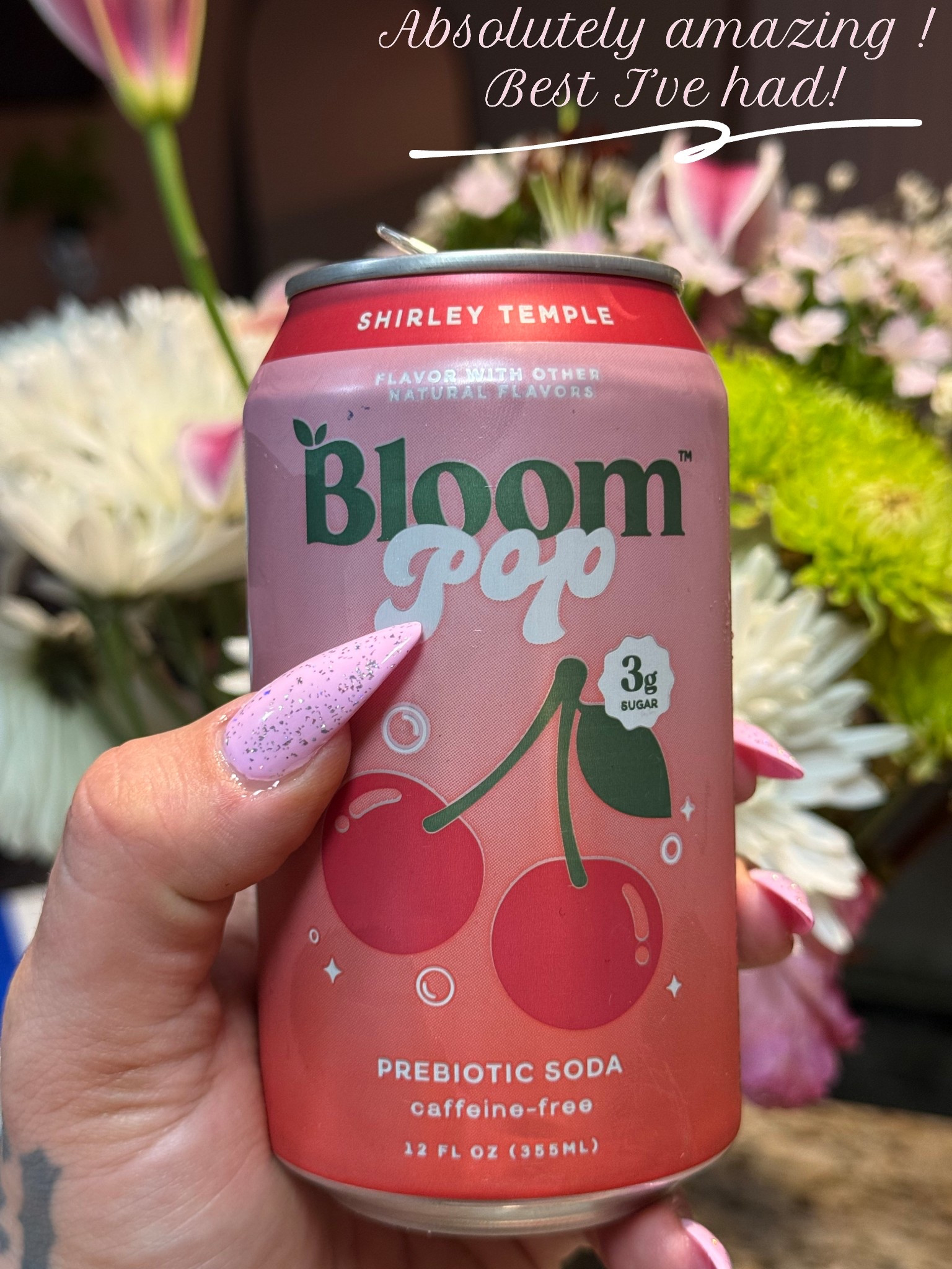 Seriously?! This is the best prebiotic soda I’ve had, safe to say Im addicted 🍒 these sell out quick so get them while you can ! Also when in stock they’re available at target and CVS 

#LTKfoodie #LTKfitnessgoals #LTKHome