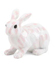 5in Resin Plaid Bunny | Marshalls