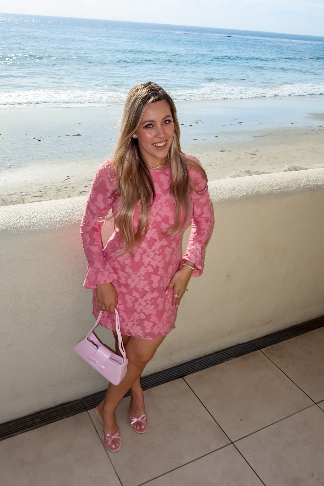 Pink floral sheer long sleeve dress
Spring dresses
Valentine’s Day dress
Pink bow purse
Pink kitten heels with bow
Pink outfit inspo
Spring Mesh Floral Crewneck Bodycon Wedding Guests Cocktail Party Short Dress


#LTKMidsize #LTKTravel #LTKootd
