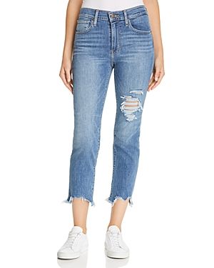 Levi's 724 Straight Crop Jeans in Indigo Pixel | Bloomingdale's (US)