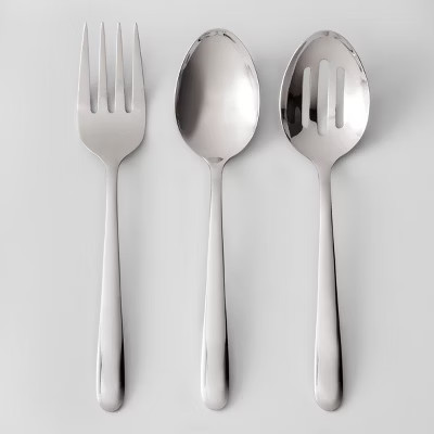 3pc Stainless Steel Serving Utensil Set - Made By Design™ | Target