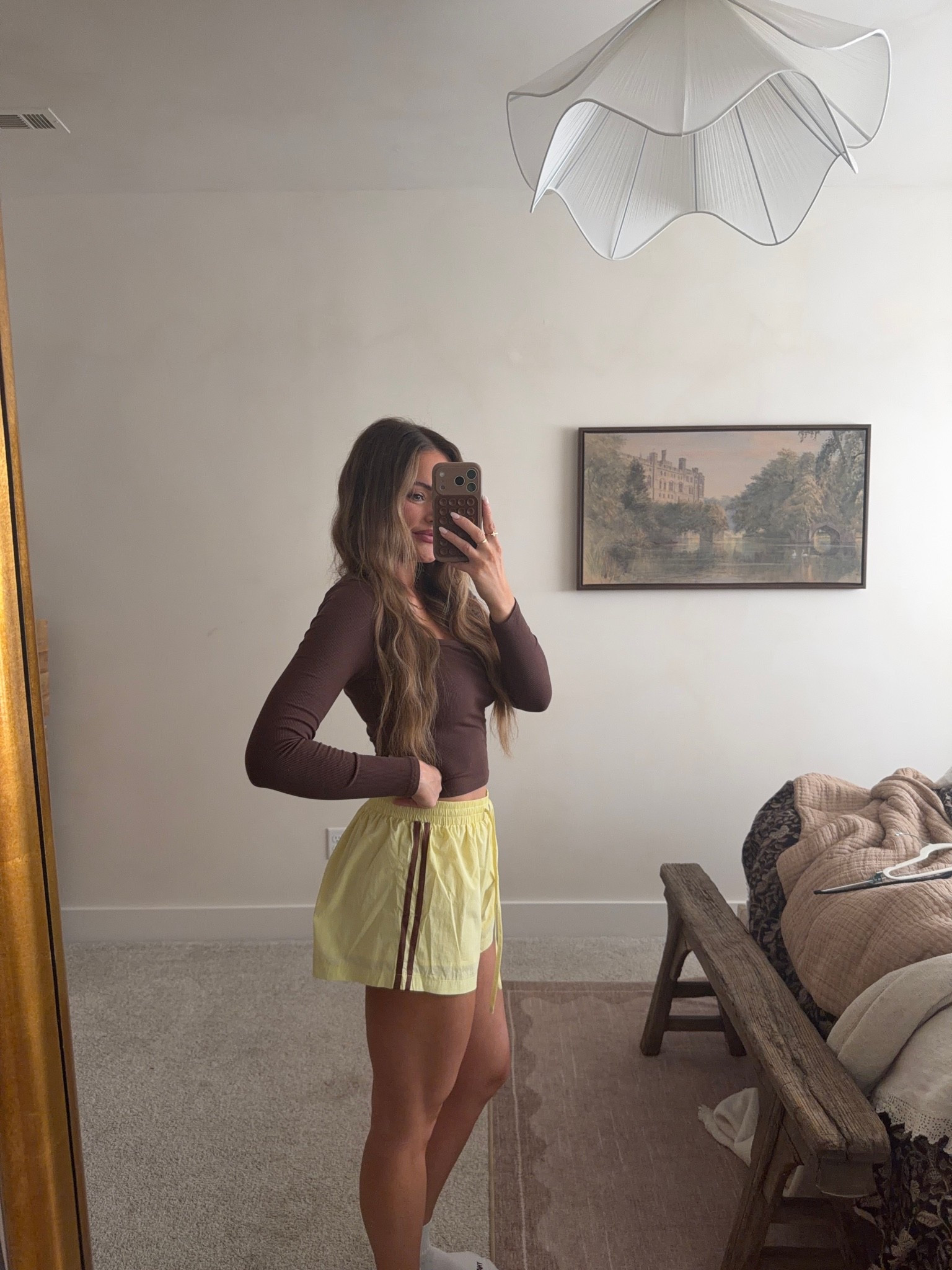 Cute casual outfit idea! Love these @princesspolly-us track shorts (I did a size 6 & I’m usually a 4) & size S in the long sleeve brown top!

#LTKootd #LTKfitnessgoals #LTKSaleAlert