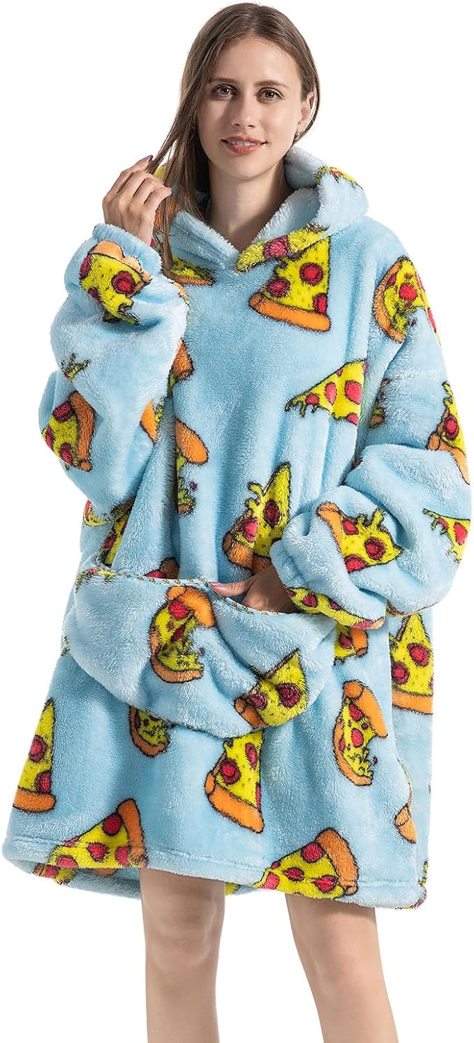 Wearable Blanket Hoodie Sweatshirt Soft Cozy Comfy Oversized Blanket With Pockets,Gifts For Women... | Amazon (US)