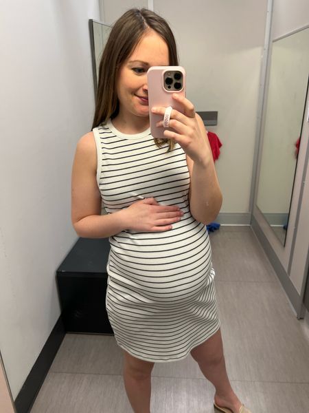 Bump friendly ribbed dress on sale for $12! Not maternity but totally works if you size up!

Sizing: wearing a M for bump 


#LTKFind #LTKsalealert #LTKbump