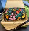 Fashion Messenger Bags with Colorful Floral Print Designer Chain Bag Trendy Temperament Women's S... | DHGate