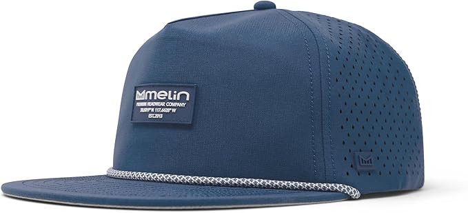 melin Coronado Brick Hydro Rope Hat, Water-Resistant Baseball Caps for Men & Women, Golf, Running... | Amazon (US)