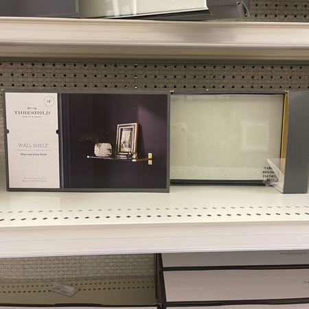 This brass & glass shelf is gorgeous! Perfect for a bathroom statement.



#LTKFind #LTKhome