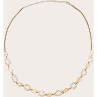Gold Circle Hammered Detail Belly Chain, Yellow | PrettyLittleThing UK
