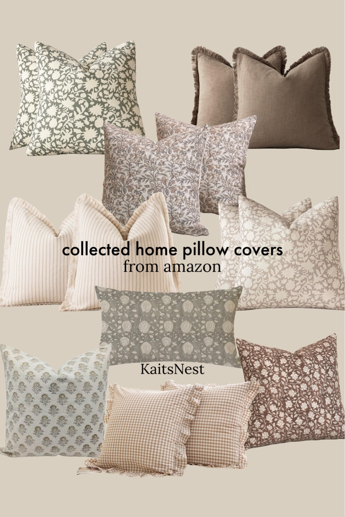 Cottagecore collected home. Amazon pillow covers. Found home. Cottagecore home. Collected home. Amazon finds. Amazon home. Pillow covers. 

#LTKFindsUnder50 #LTKStyleTip #LTKHome