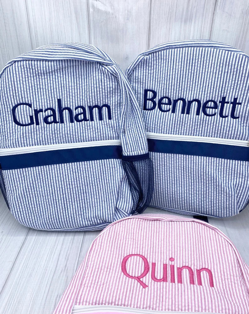 Monogrammed Baby Backpacks Personalized Toddler Backpacks - Etsy | Etsy (US)
