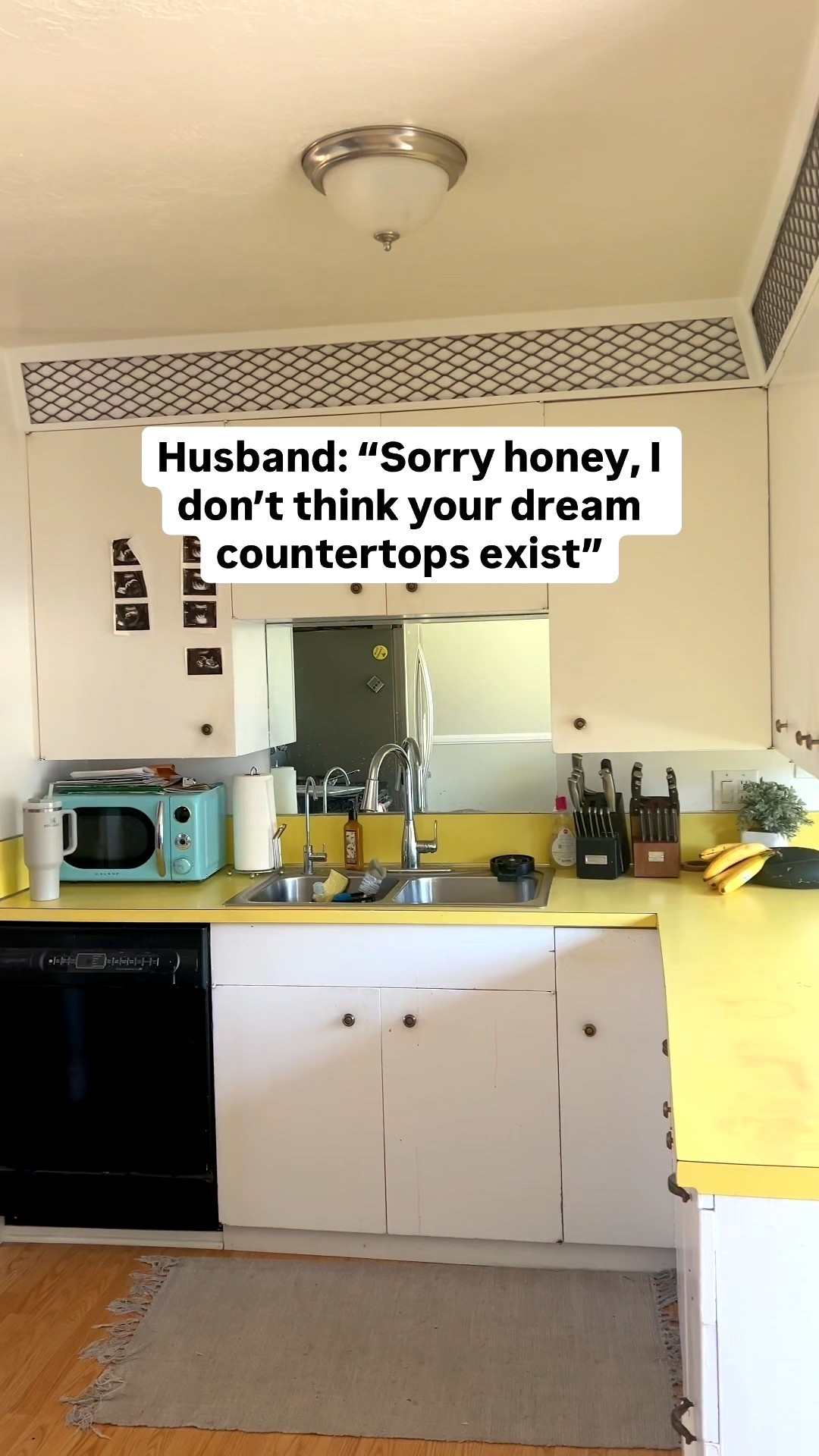 It may seem like a silly thing, but going from tiny, stained yellow laminate countertops to this? It feels like unreal. If you follow me already you know I worked really, really hard to make this dream come true. And I just want to put it on the record that I am extremely proud of myself and my husband for all the late nights, scary/big projects, and effort we put in to get here! 

#ikeakitchen #diy #diykitchen #ikea 