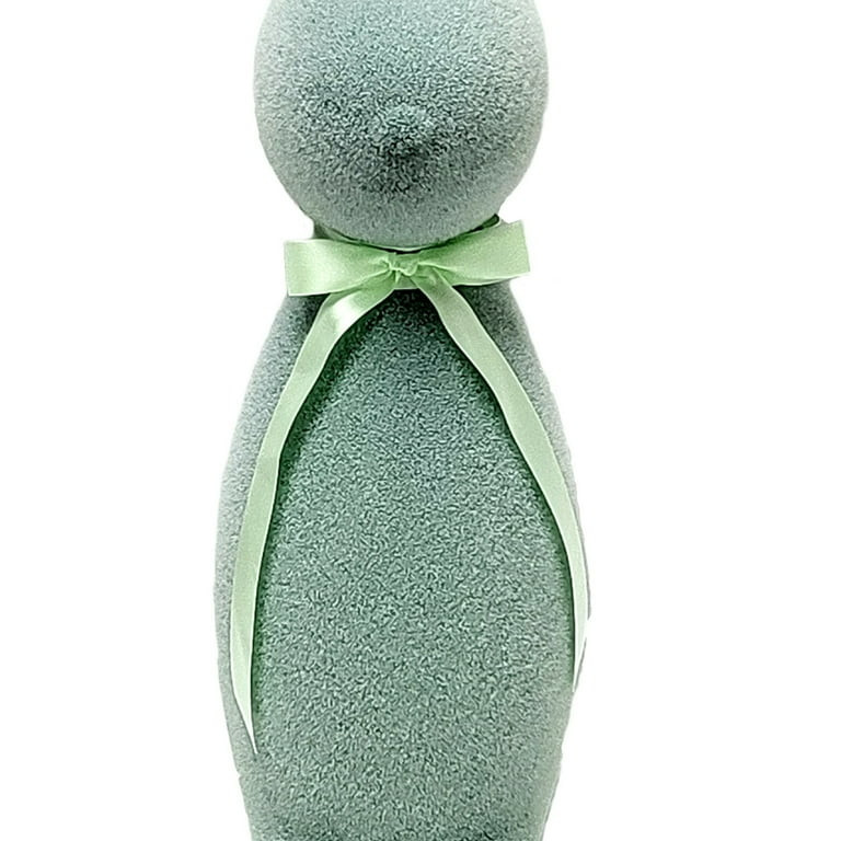 Easter Flocked Bunny Decor, Mint Green, 27 Inch, by Way To Celebrate | Walmart (US)