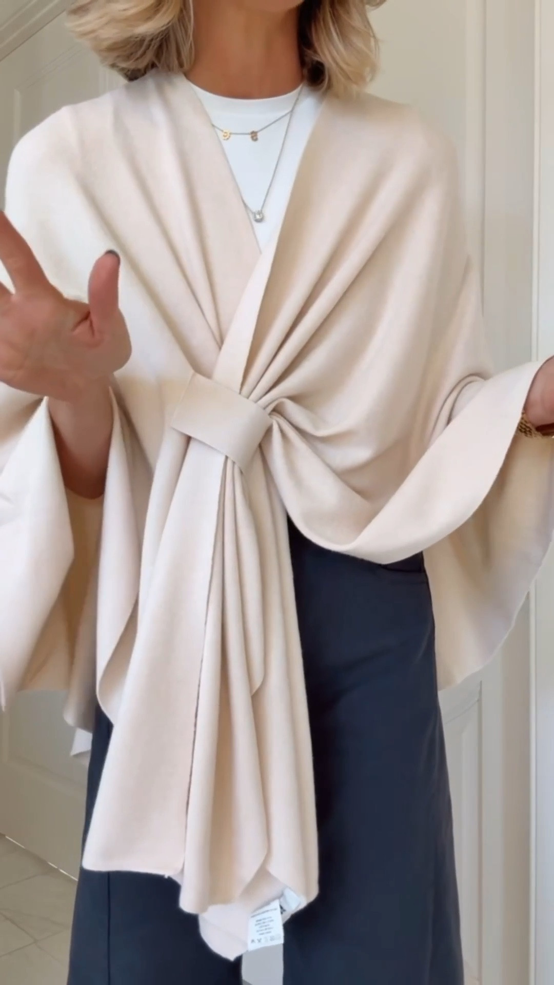 I love this wrap and it would make such a great gift idea for your mother or mother in law! 

#LTKHoliday #LTKGiftGuide #LTKFindsUnder50