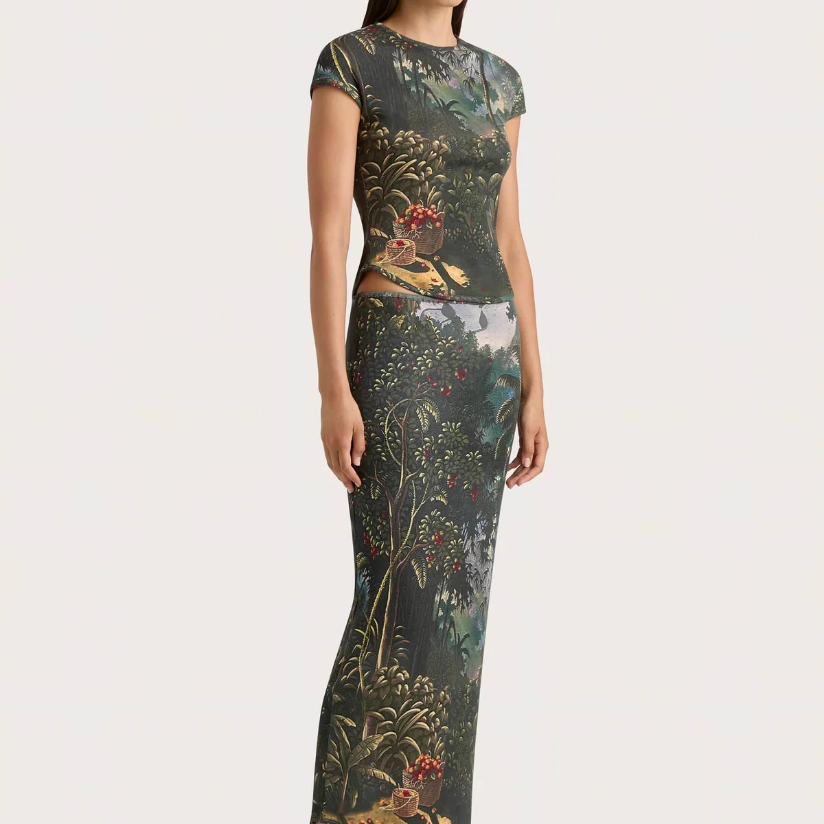 Loire T-Shirt Balinese Landscape | Faithfull (AU)