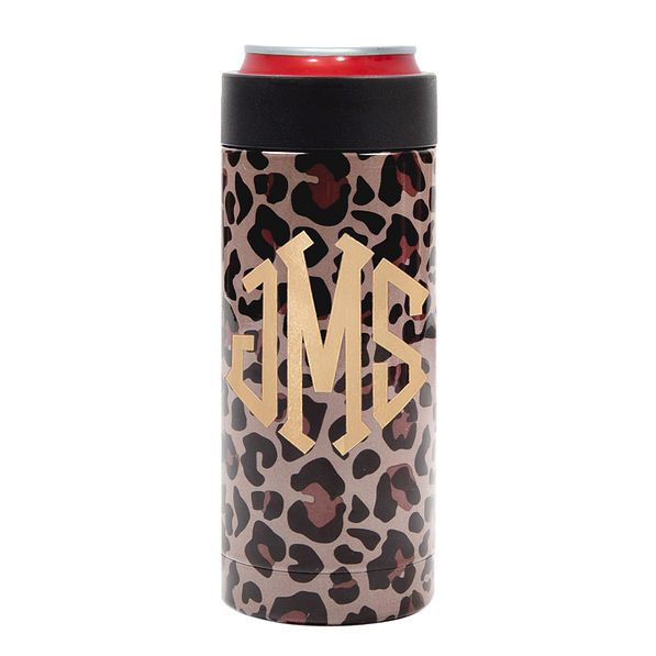 Monogrammed Slim Can Koolie | Marleylilly