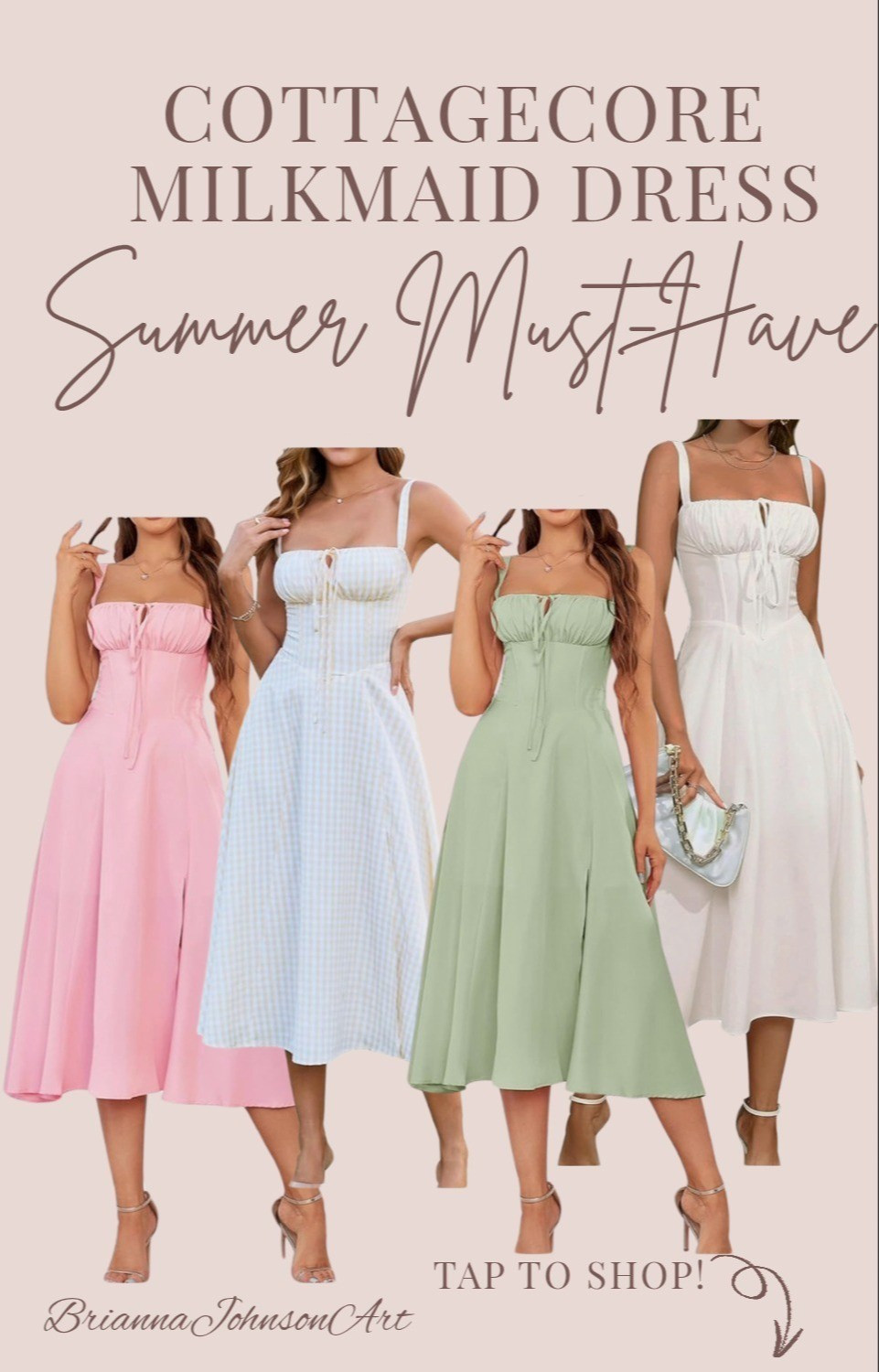 Cottagecore milkmaid dress from Amazon! This dress is so cute and comes in so many colors!

#LTKFindsUnder100 #LTKFindsUnder50 #LTKSeasonal