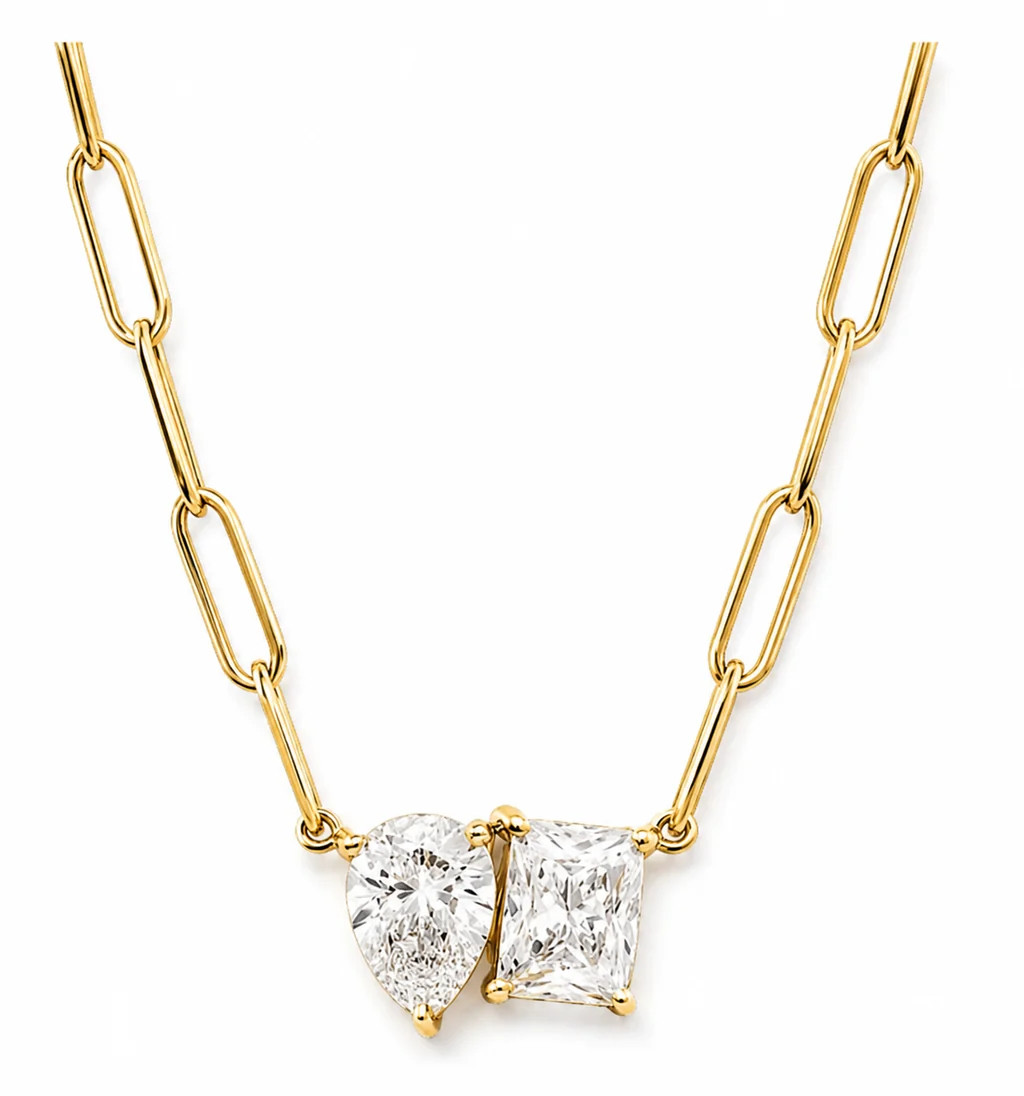 Cecilia Toi Et Moi Necklace | Ellie Vail Jewelry